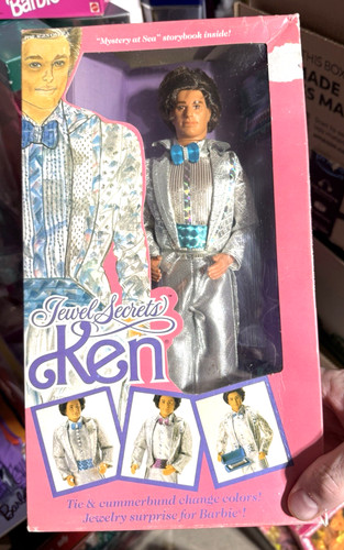 Vintage 1986 barbie jewel - vintage,